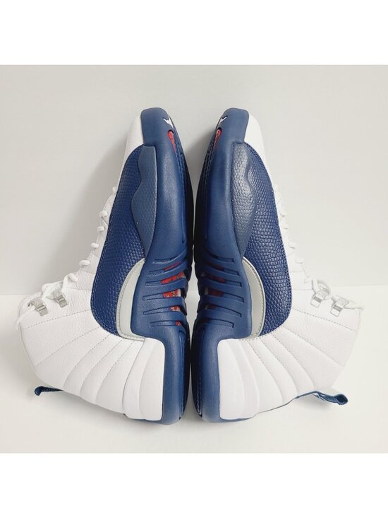 NEW Nike Air Jordan 12 Retro French Blue Shoes CT8013-114 Size 9.5 White B Grade main image 6